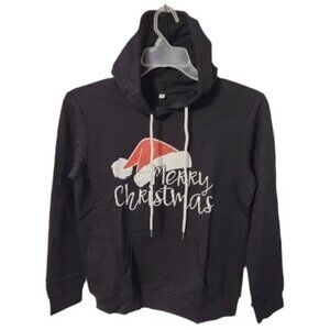 Christmas Hoodie Women's Holiday Sweatshirt Sweater  NWT Top Shirt Tunic Sz S.